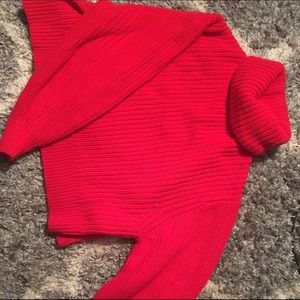 H&M Cropped Chunky Sweater